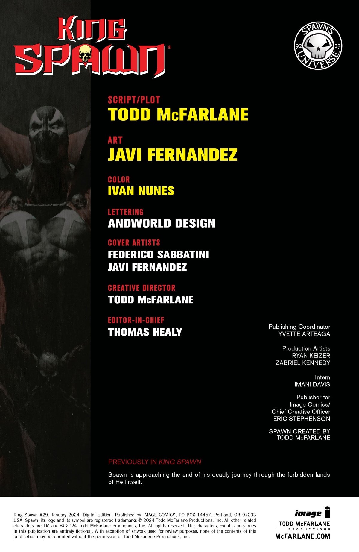 Read King Spawn 2021 EN Manga Online