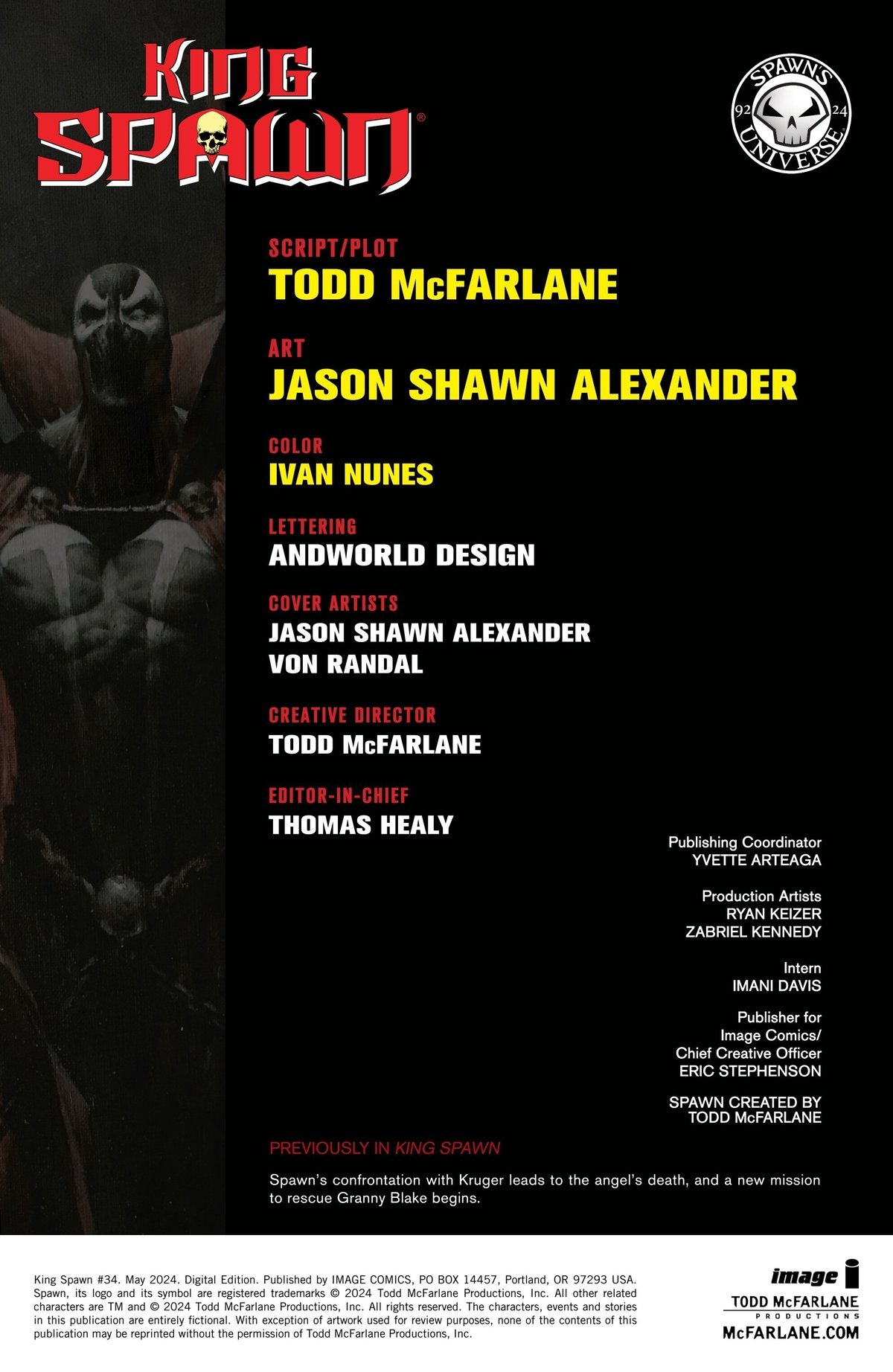 Read King Spawn 2021 EN Manga Online