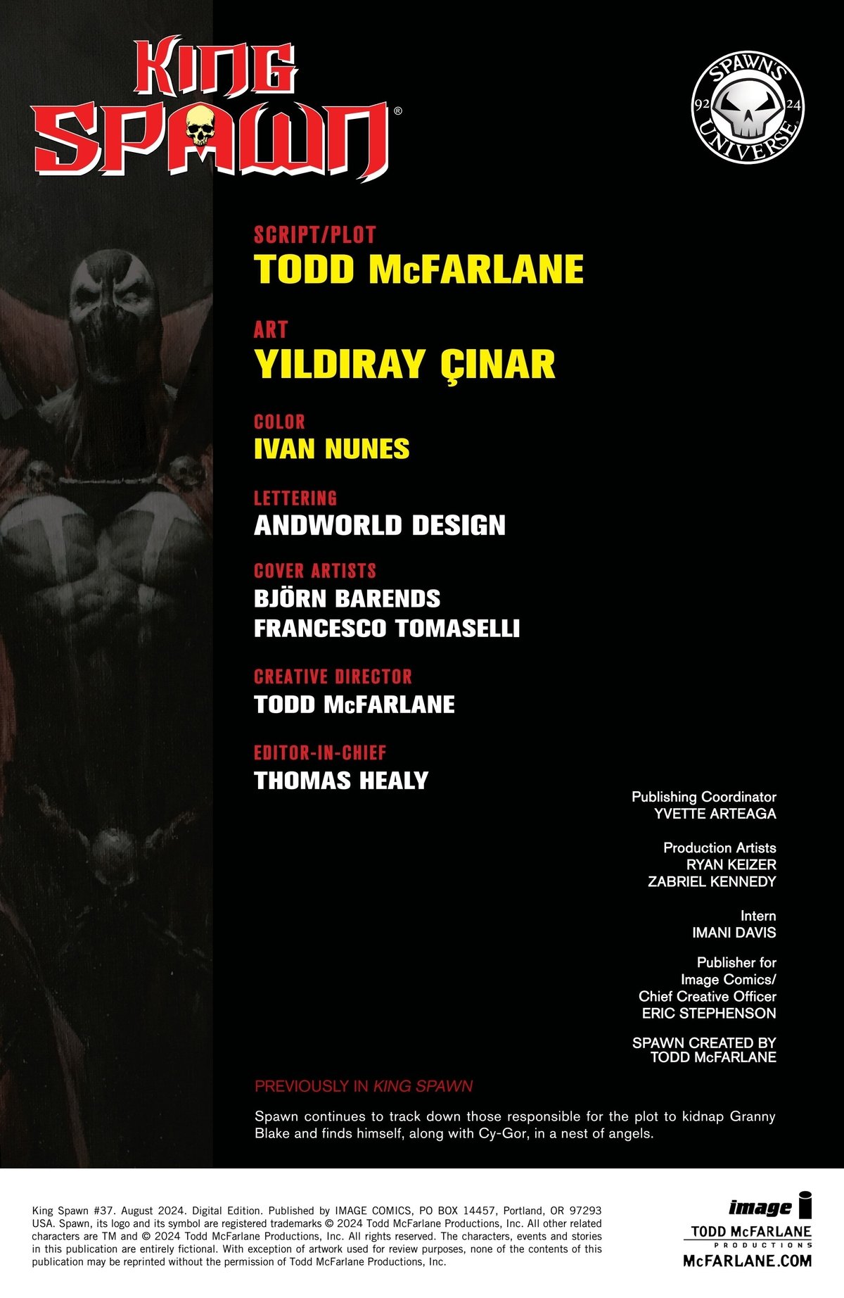 Read King Spawn 2021 EN Manga Online