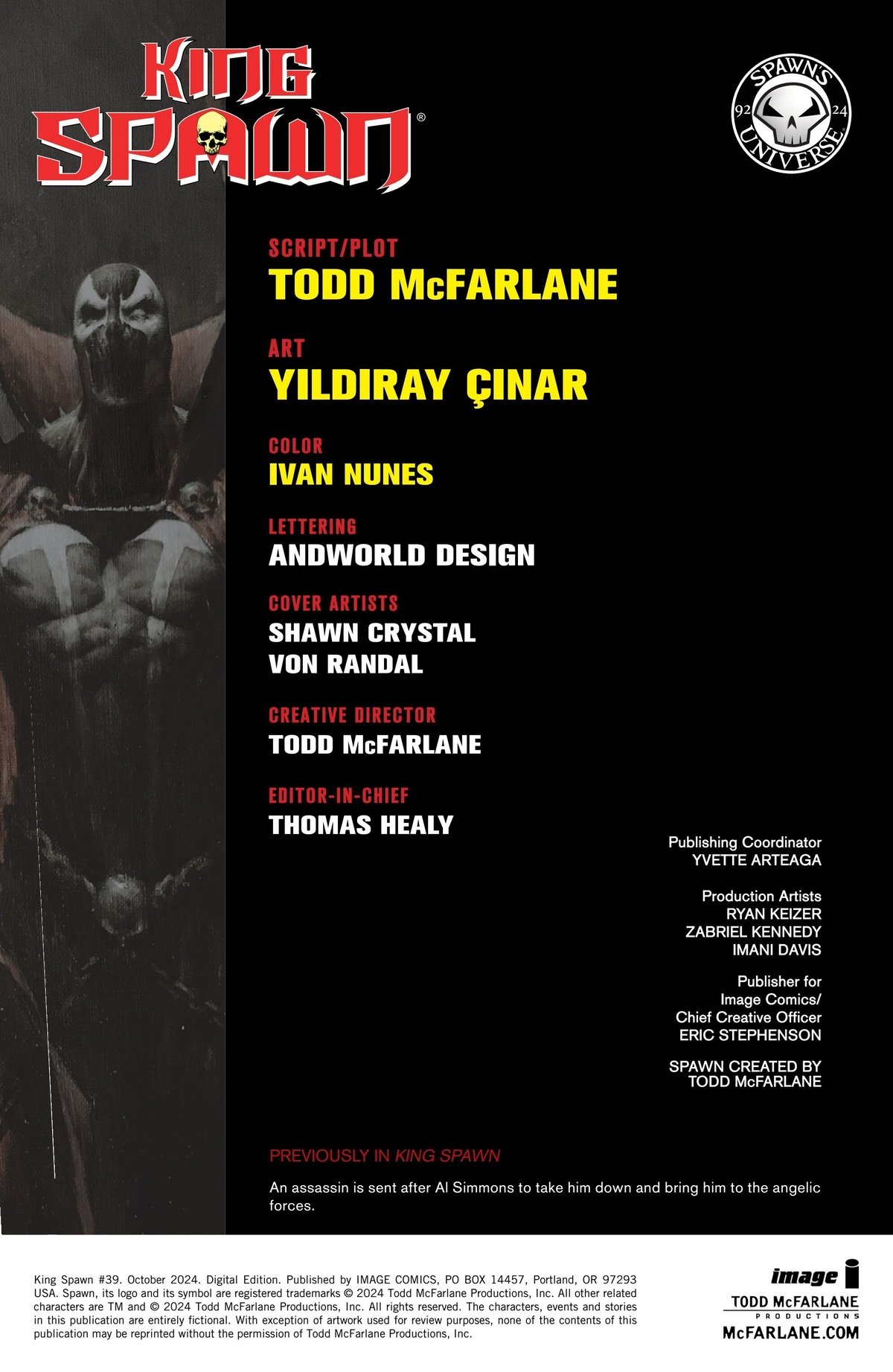 Read King Spawn 2021 EN Manga Online