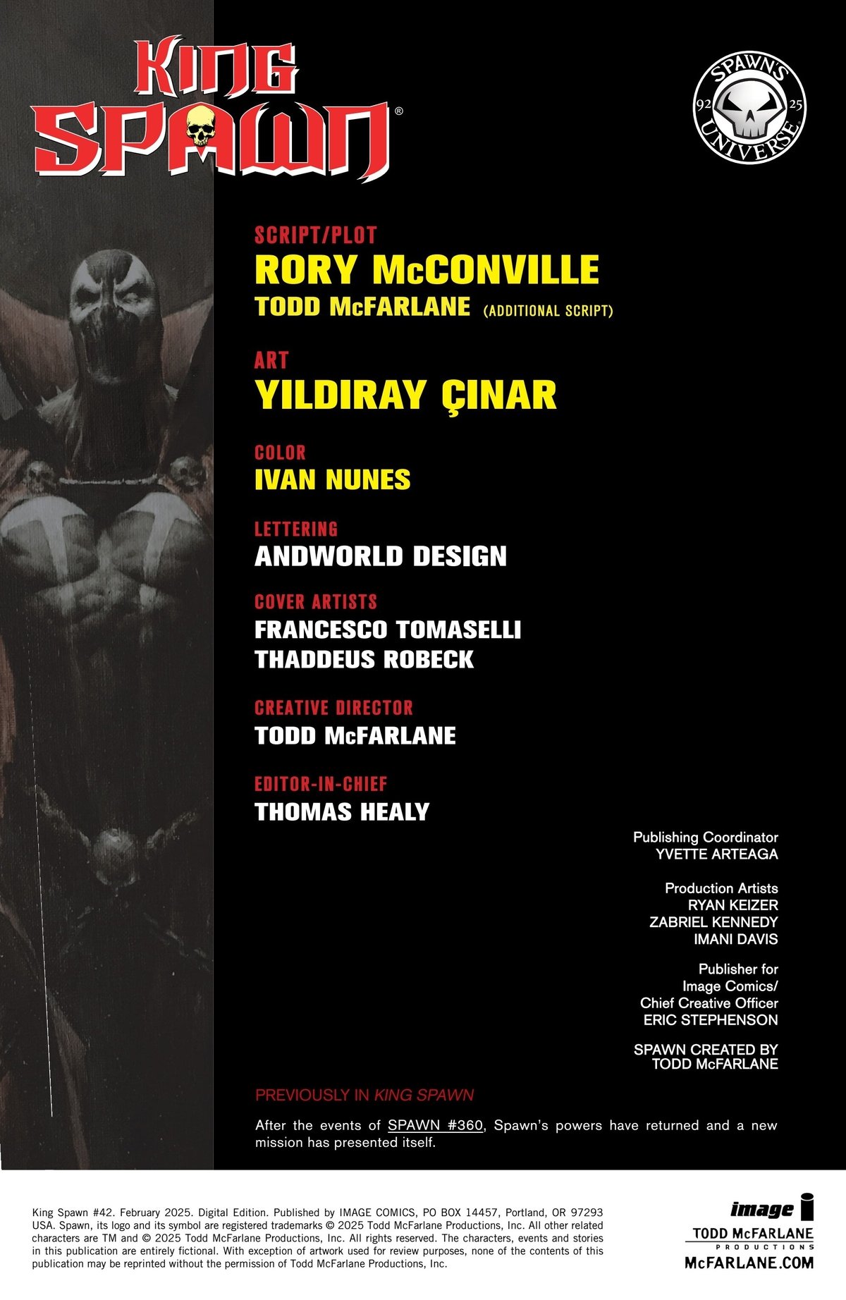 Read King Spawn 2021 EN Manga Online