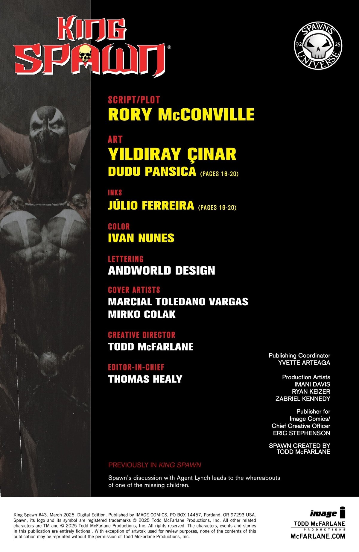 Read King Spawn 2021 EN Manga Online