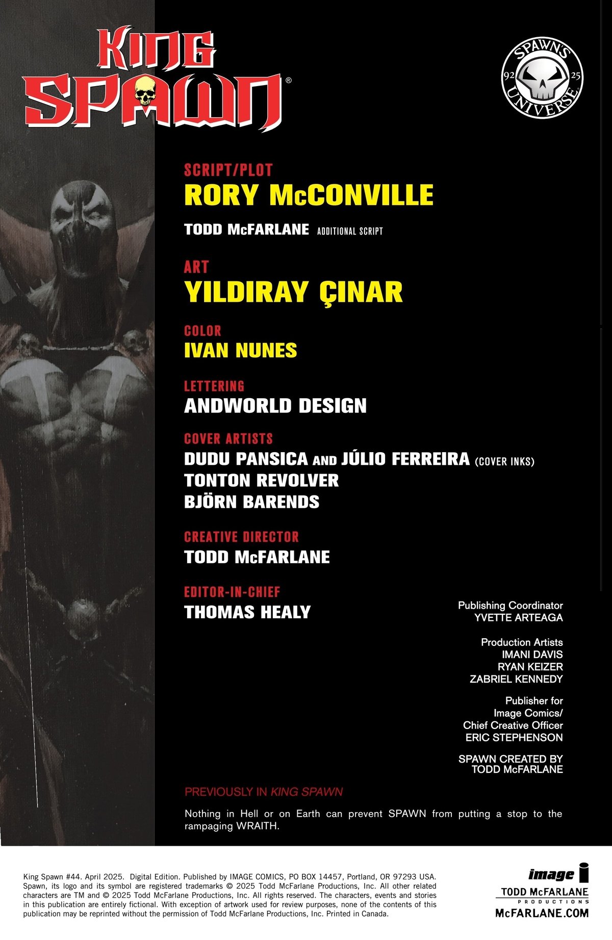 Read King Spawn 2021 EN Manga Online