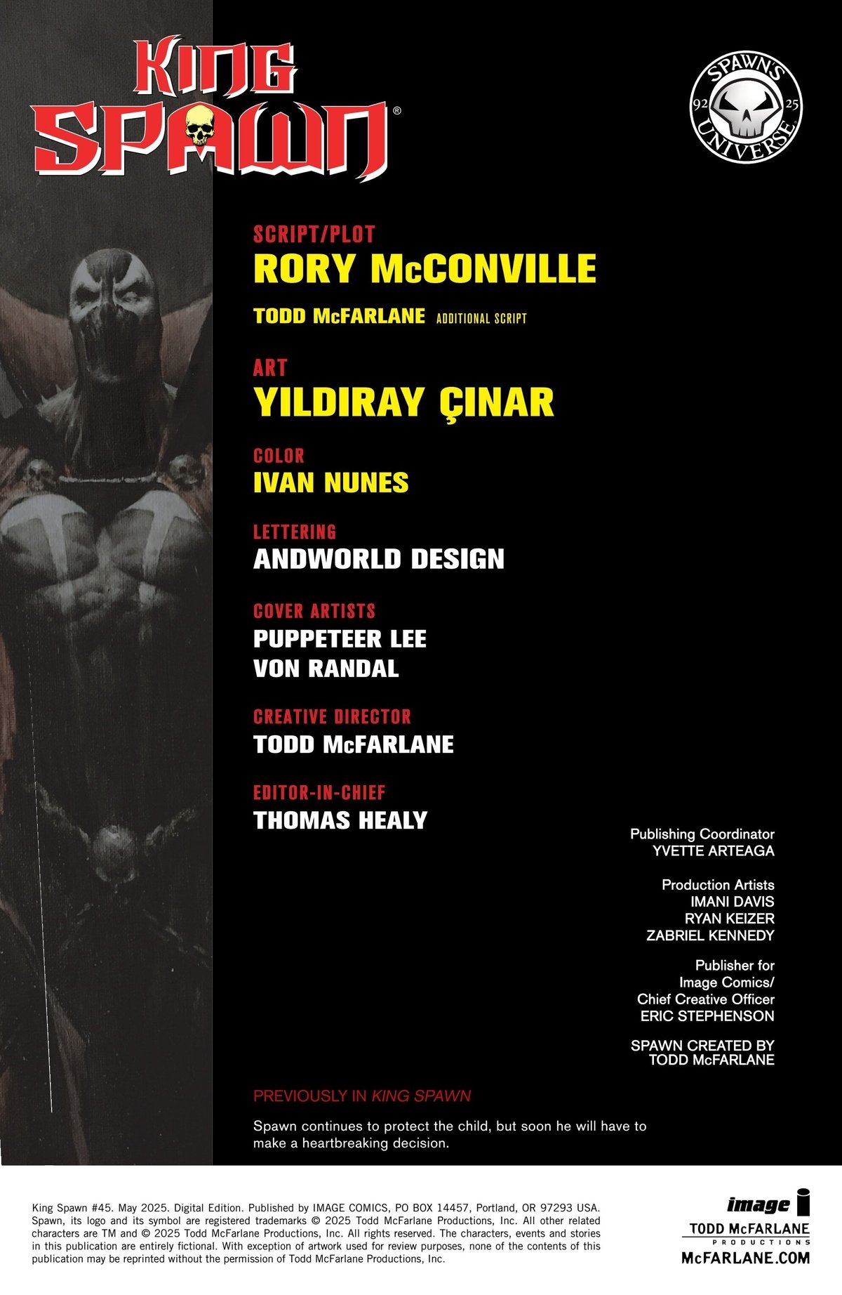 Read King Spawn 2021 EN Manga Online