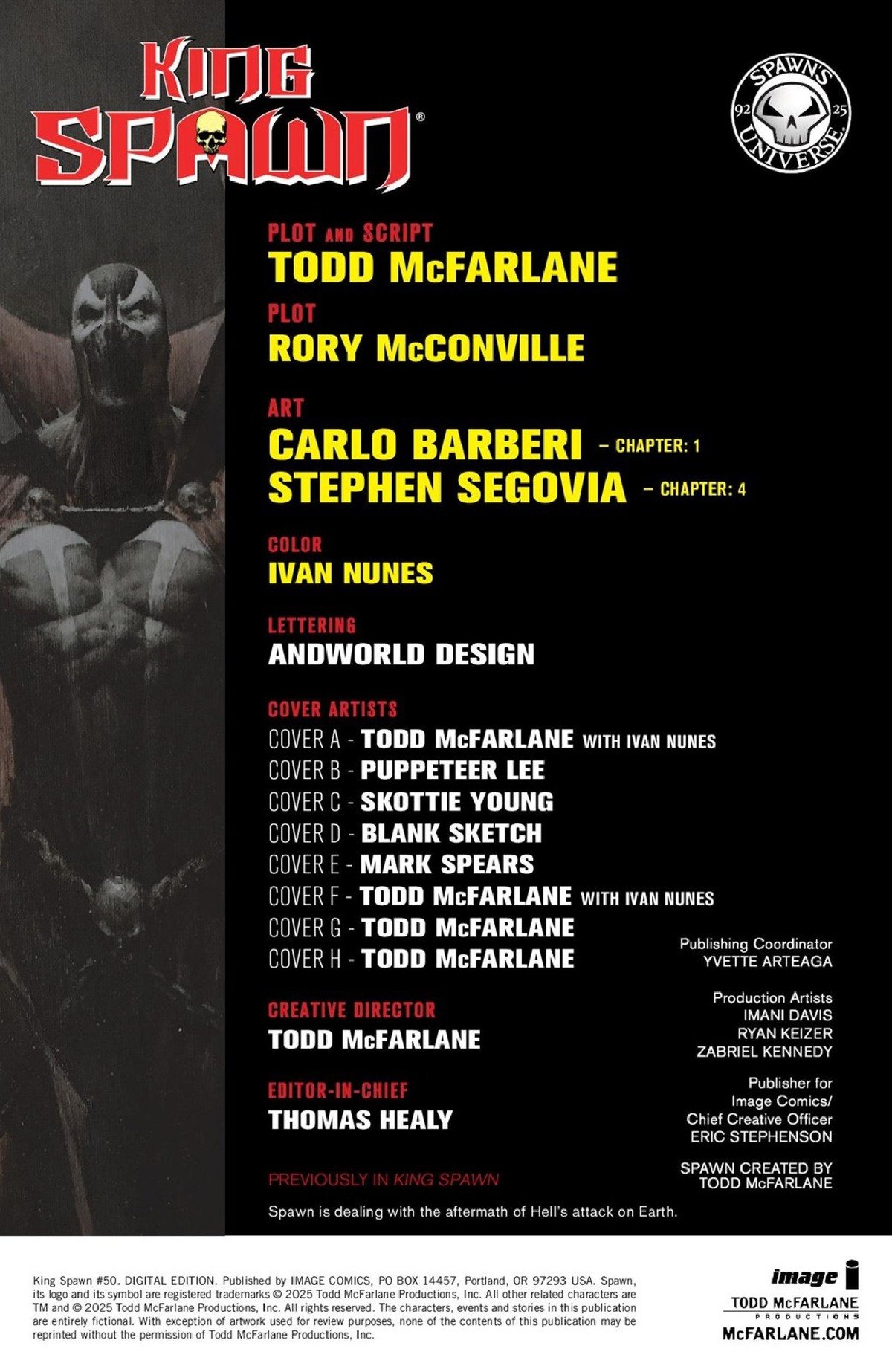 Read King Spawn 2021 EN Manga Online