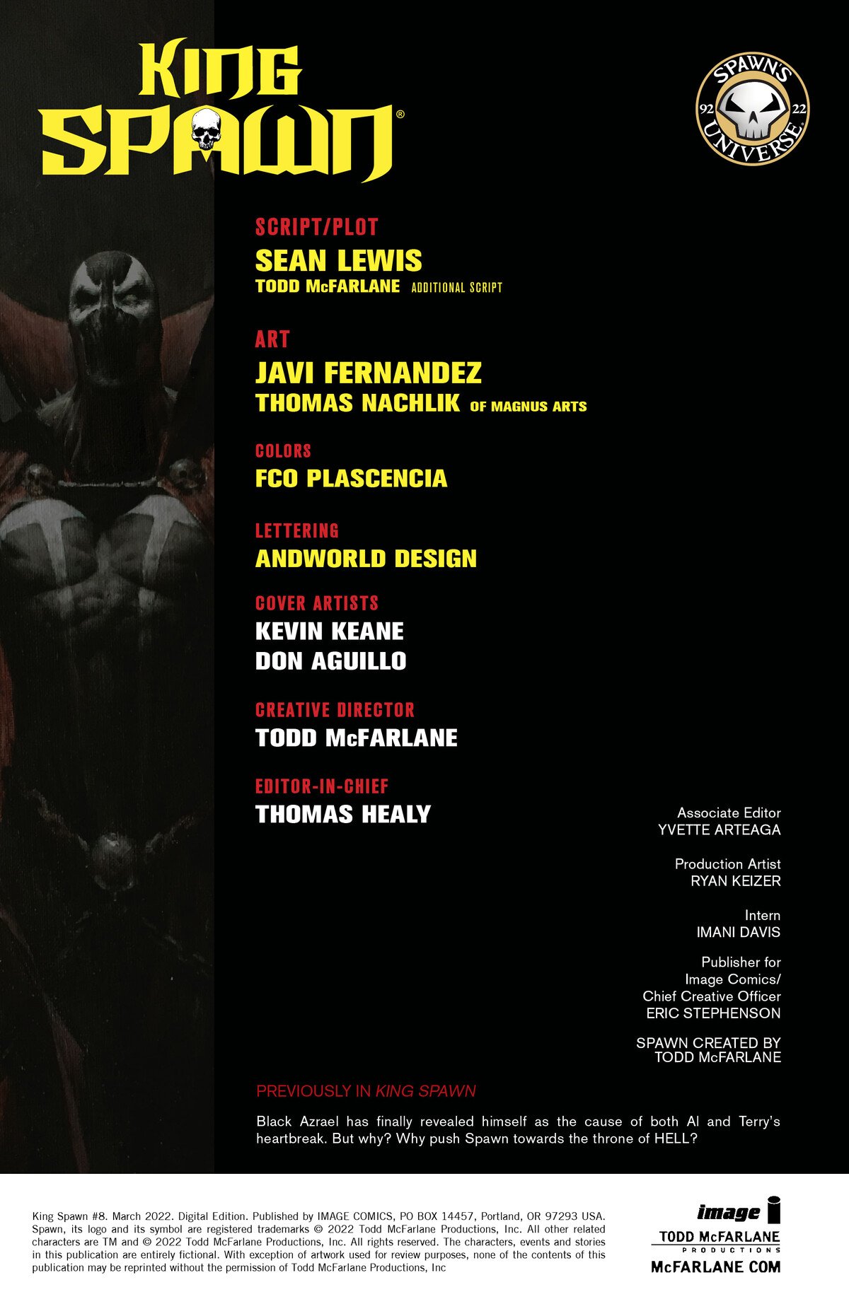 Read King Spawn 2021 EN Manga Online