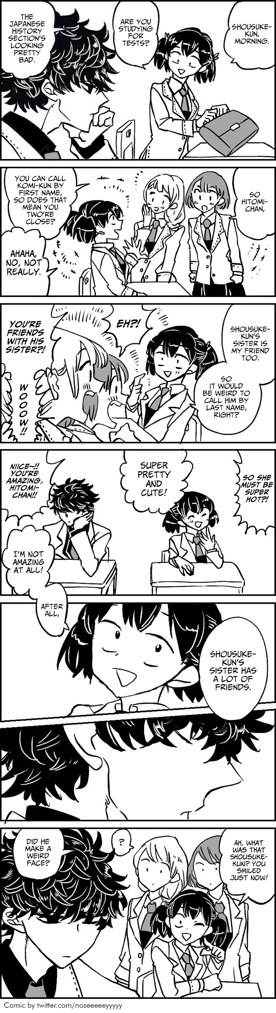 Read Komi-san wa Komyushou Desu EN Manga Online