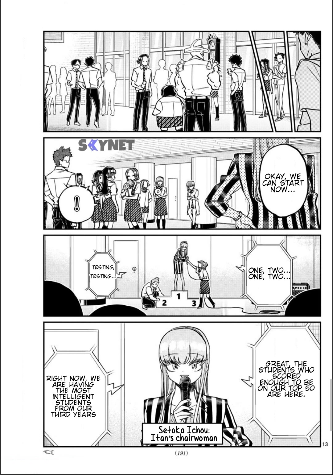 Read Komi-san wa Komyushou Desu EN Manga Online