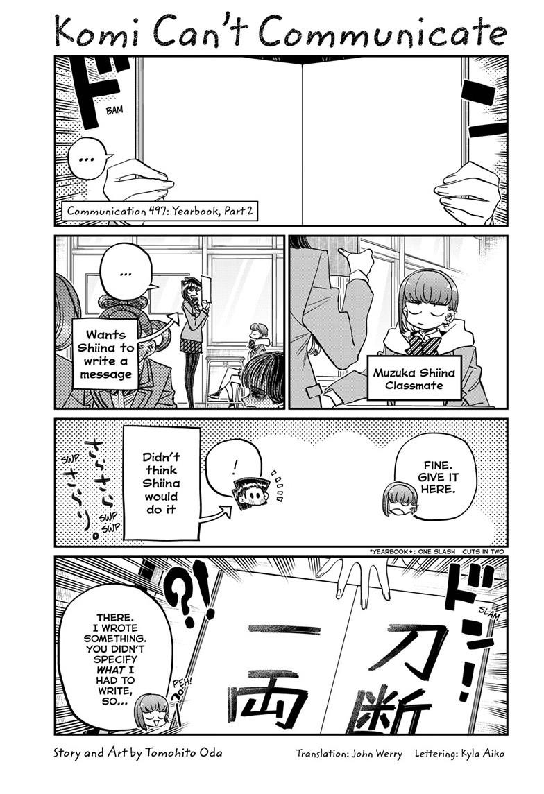 Read Komi-san wa Komyushou Desu EN Manga Online