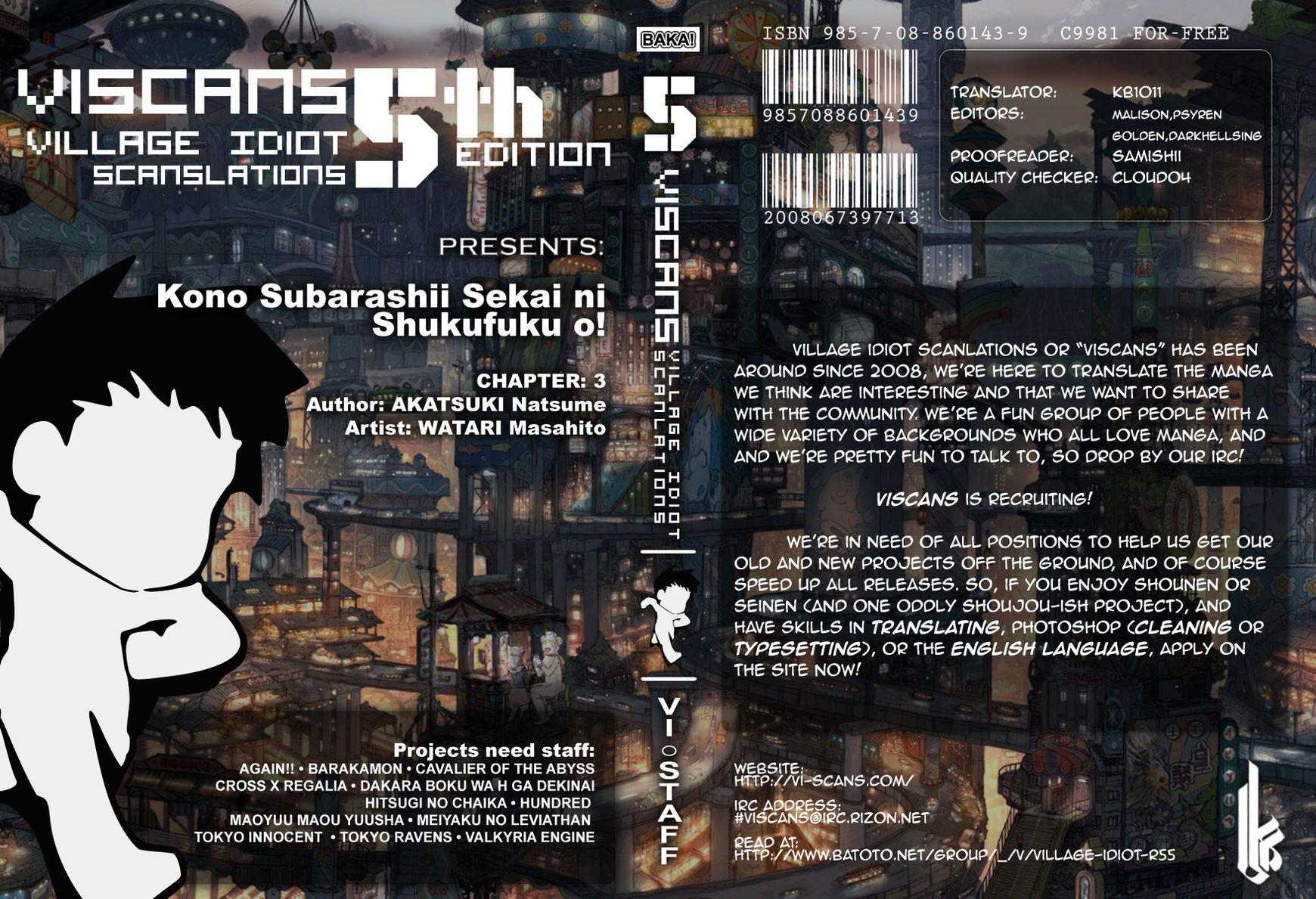 Read Kono Subarashii Sekai ni Shukufuku o! EN Manga Online