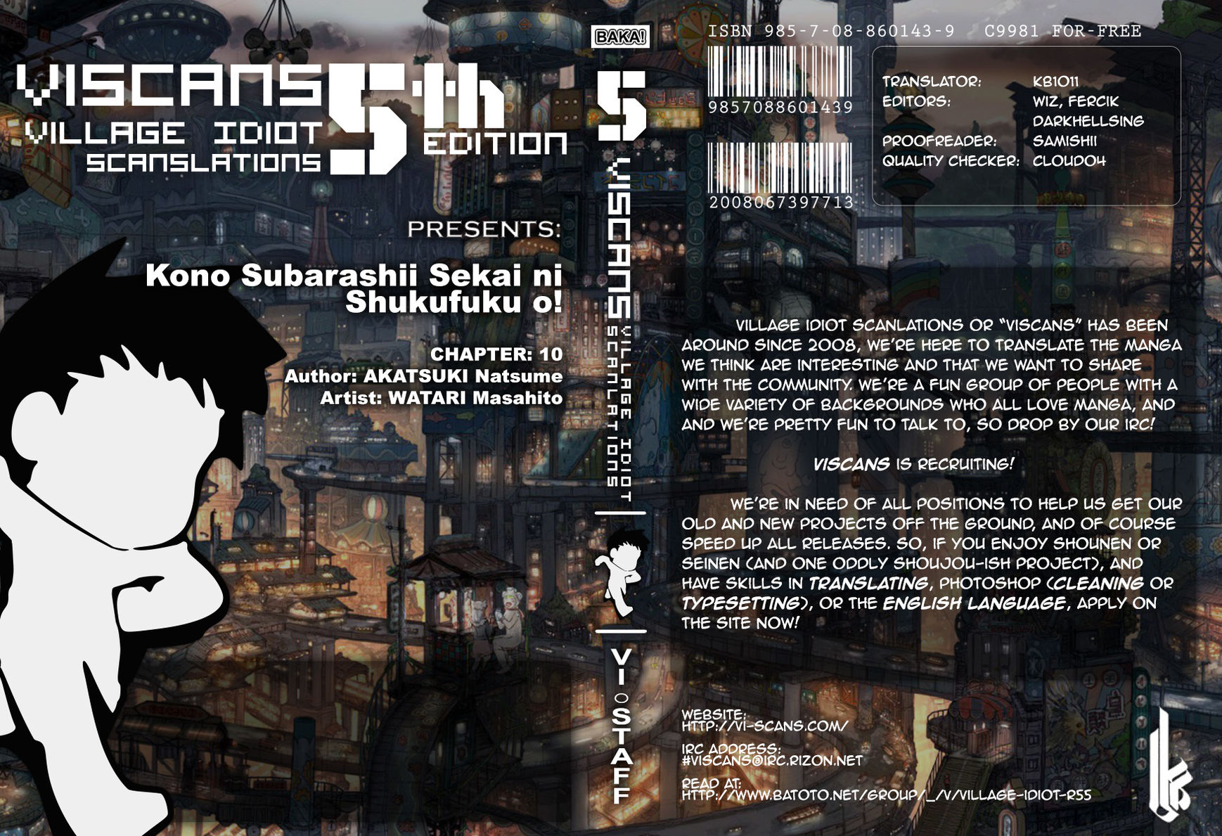 Read Kono Subarashii Sekai ni Shukufuku o! EN Manga Online