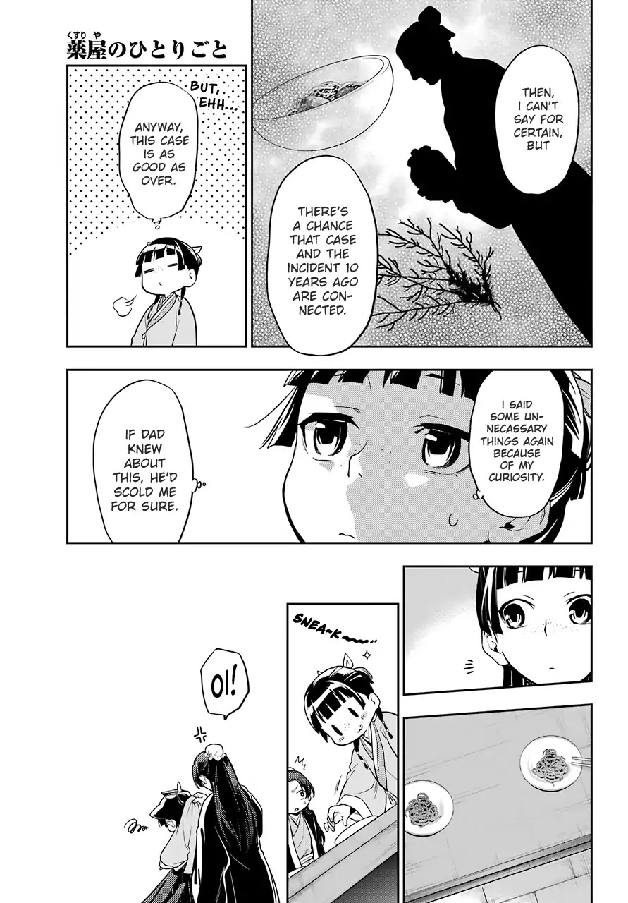 Read Kusuriya no Hitorigoto EN Manga Online