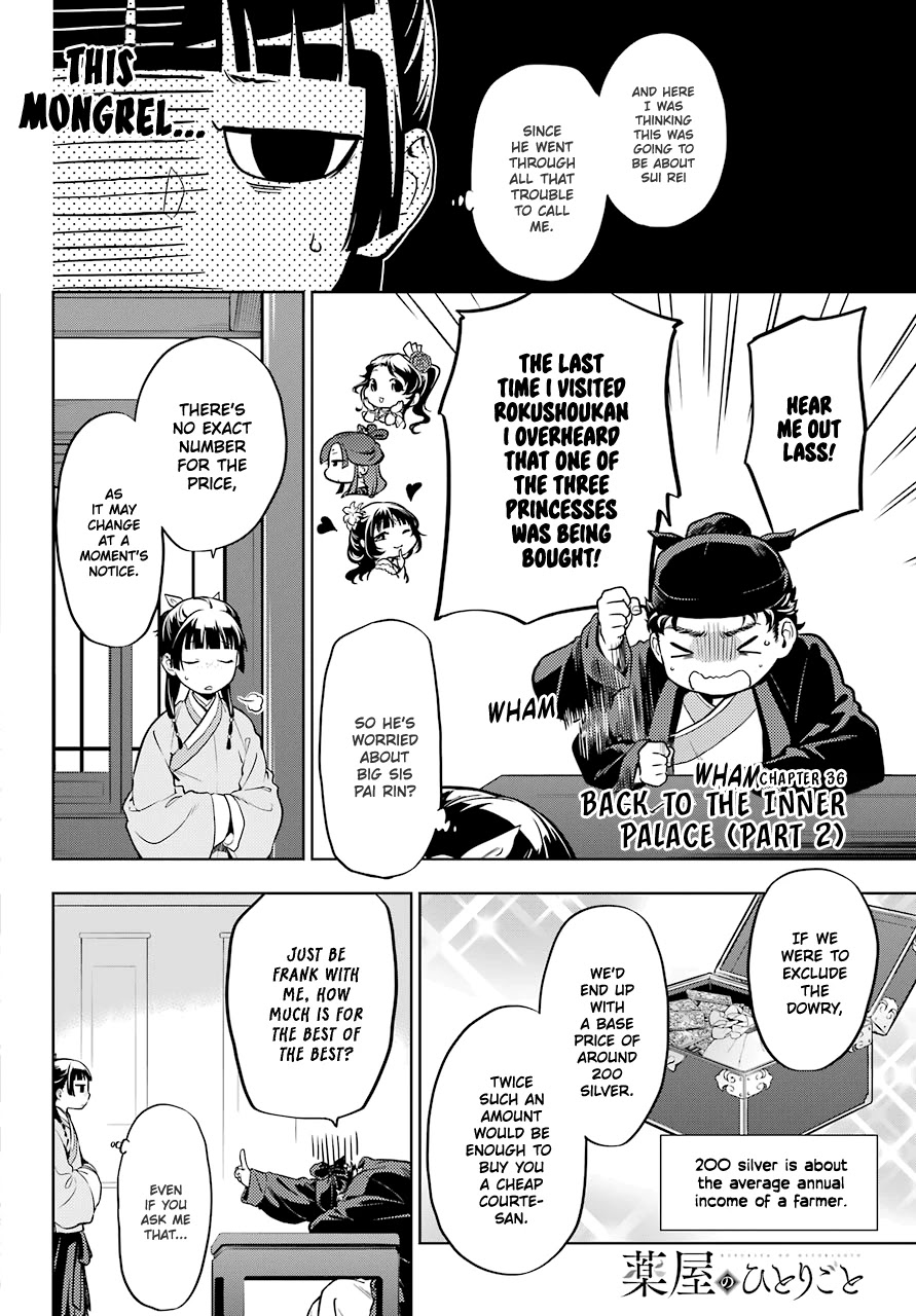 Read Kusuriya no Hitorigoto EN Manga Online