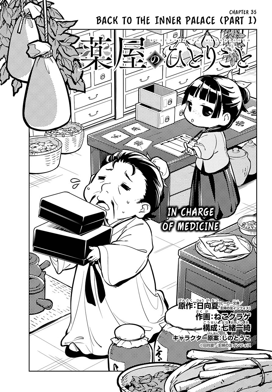 Read Kusuriya no Hitorigoto EN Manga Online