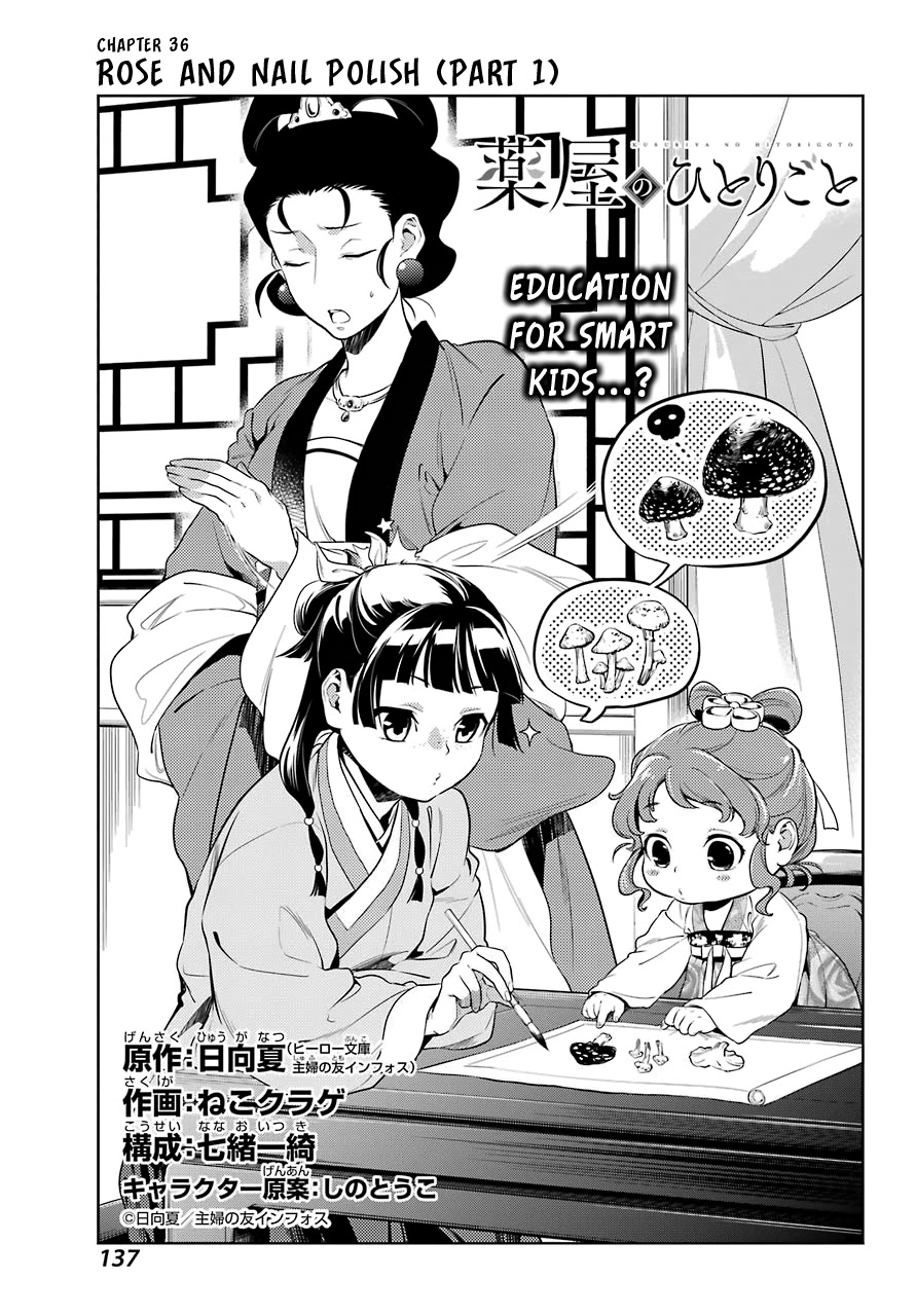 Read Kusuriya no Hitorigoto EN Manga Online