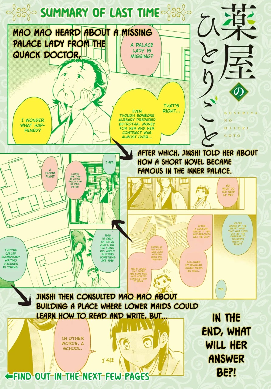 Read Kusuriya no Hitorigoto EN Manga Online
