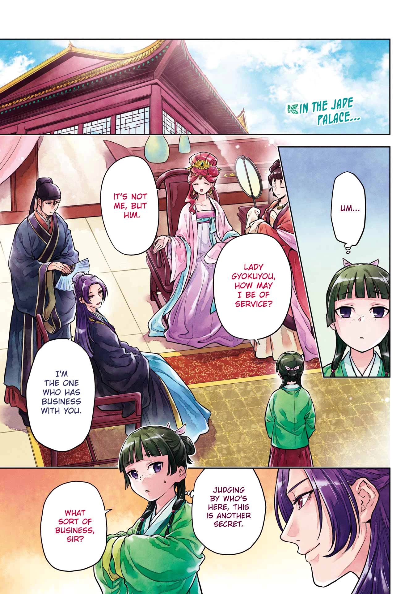 Read Kusuriya no Hitorigoto EN Manga Online
