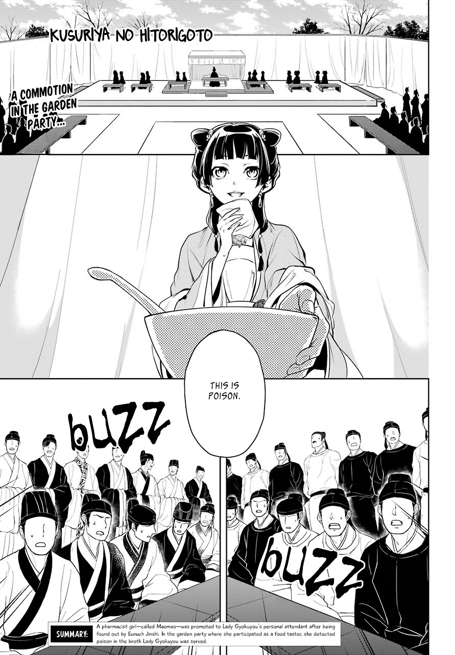 Read Kusuriya no Hitorigoto EN Manga Online