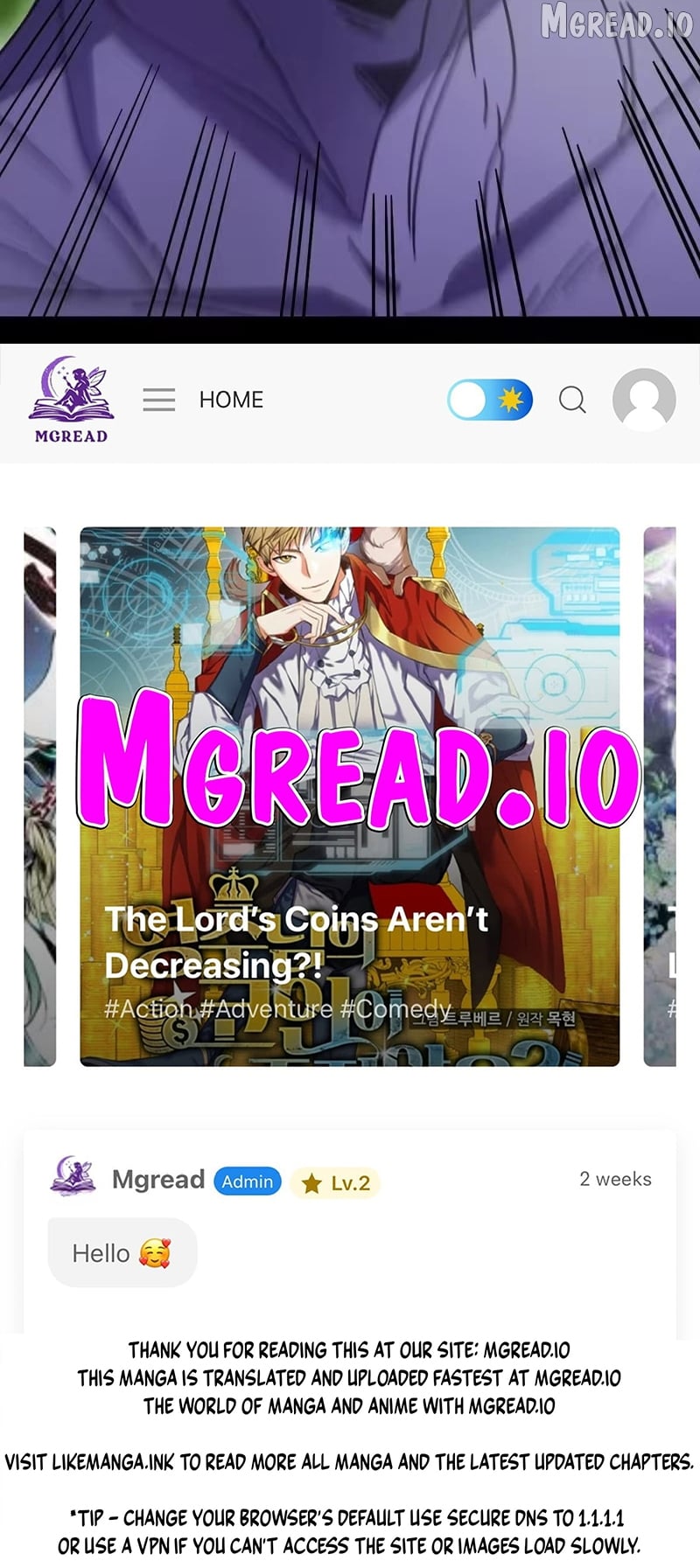 Read Log into the Future EN Manga Online
