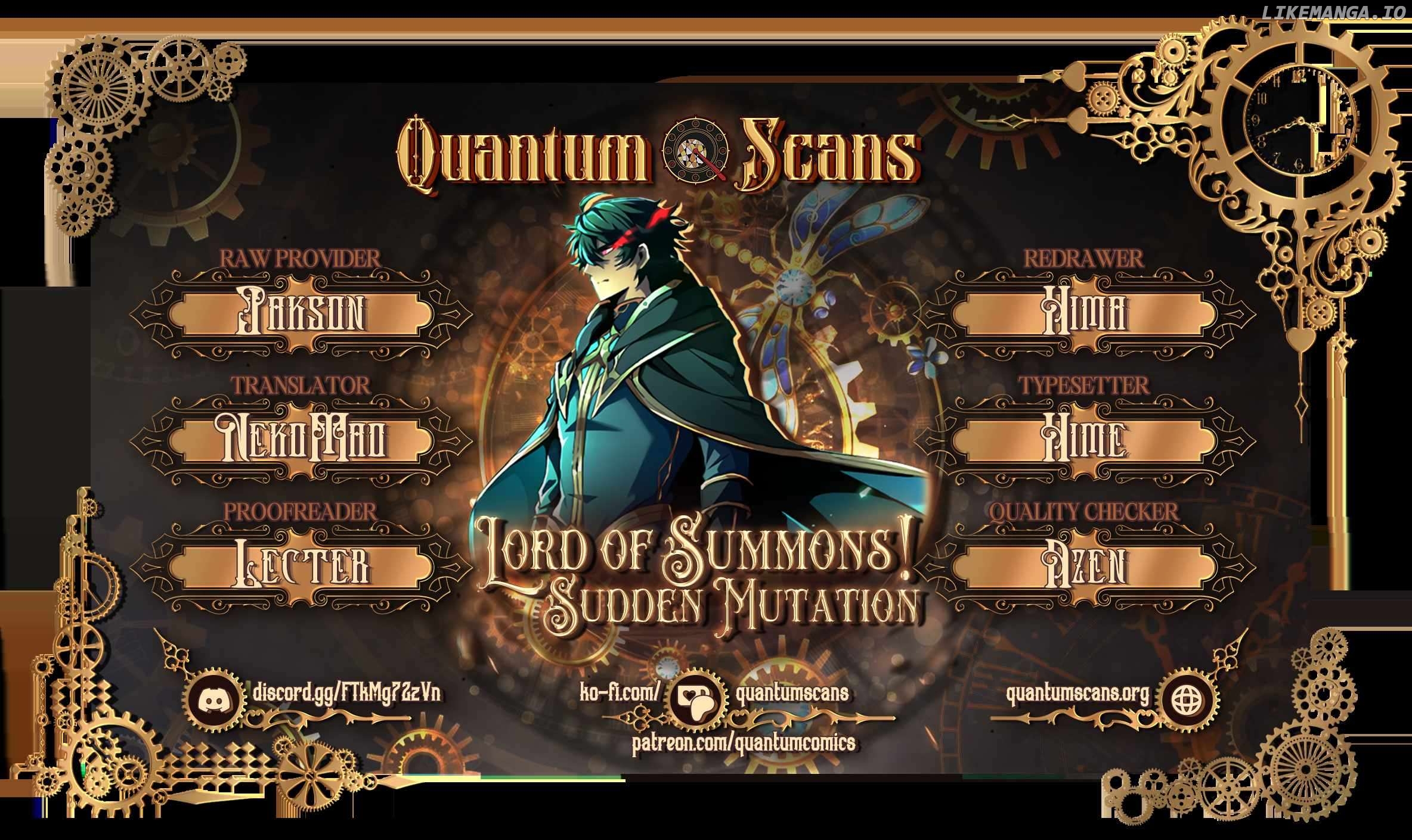 Read Lord of Summons! Sudden Mutation EN Manga Online