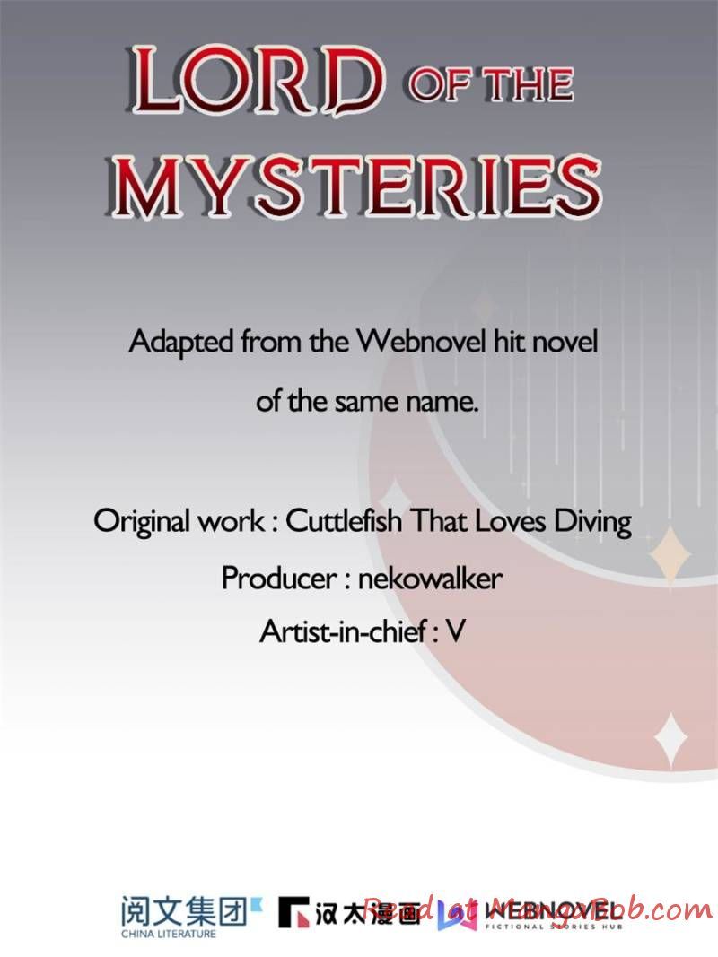 Read Lord of the Mysteries EN Manga Online