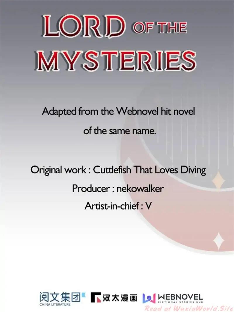 Read Lord of the Mysteries EN Manga Online