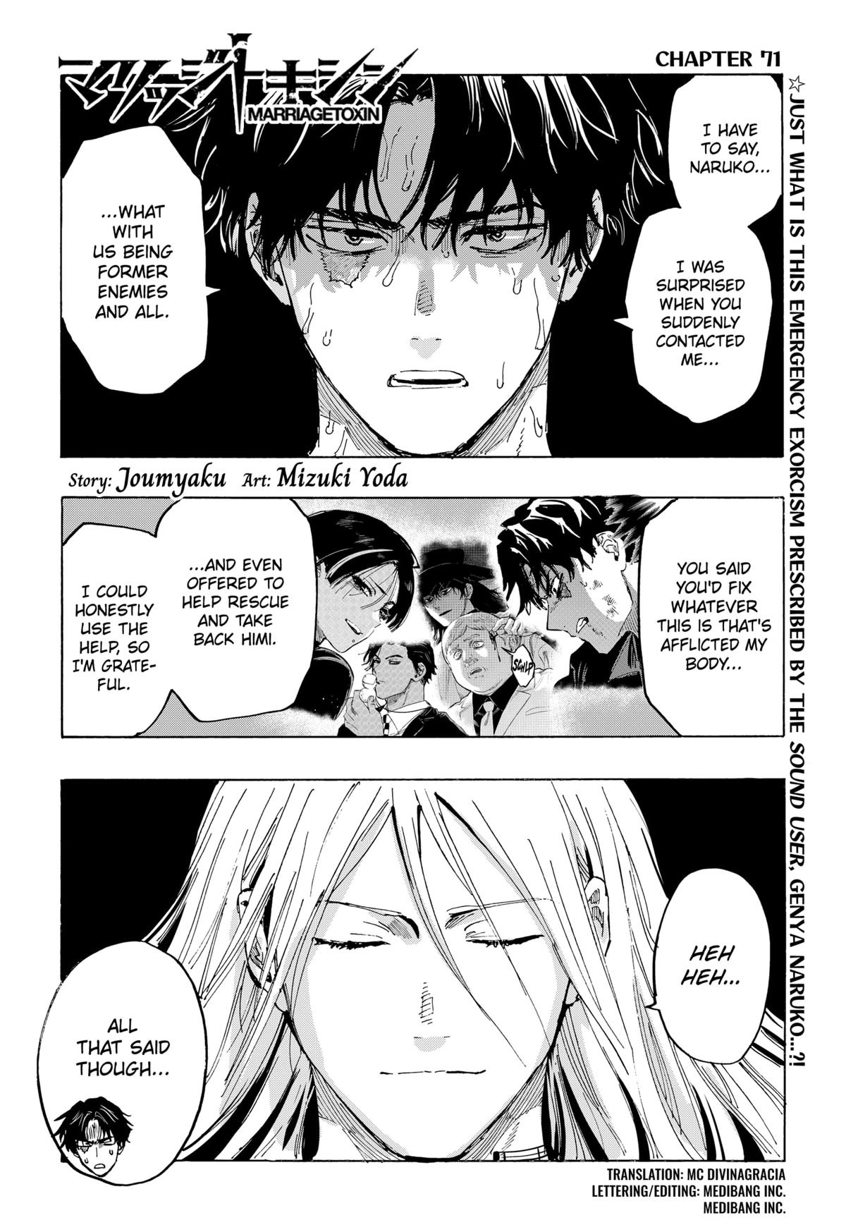Read MARRIAGETOXIN EN Manga Online