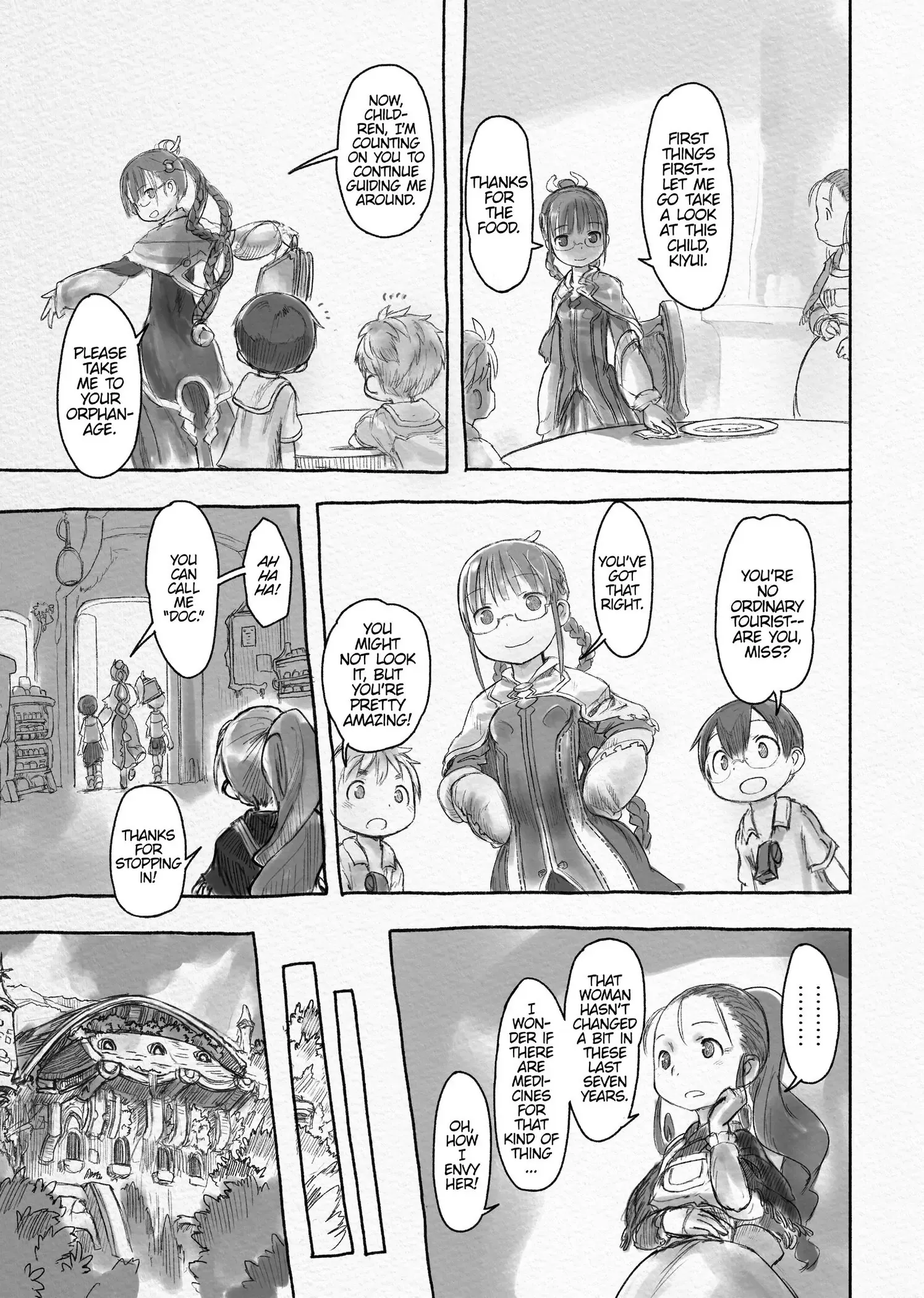 Read Made in Abyss EN Manga Online