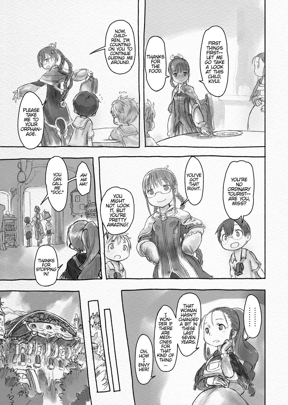 Read Made in Abyss EN Manga Online