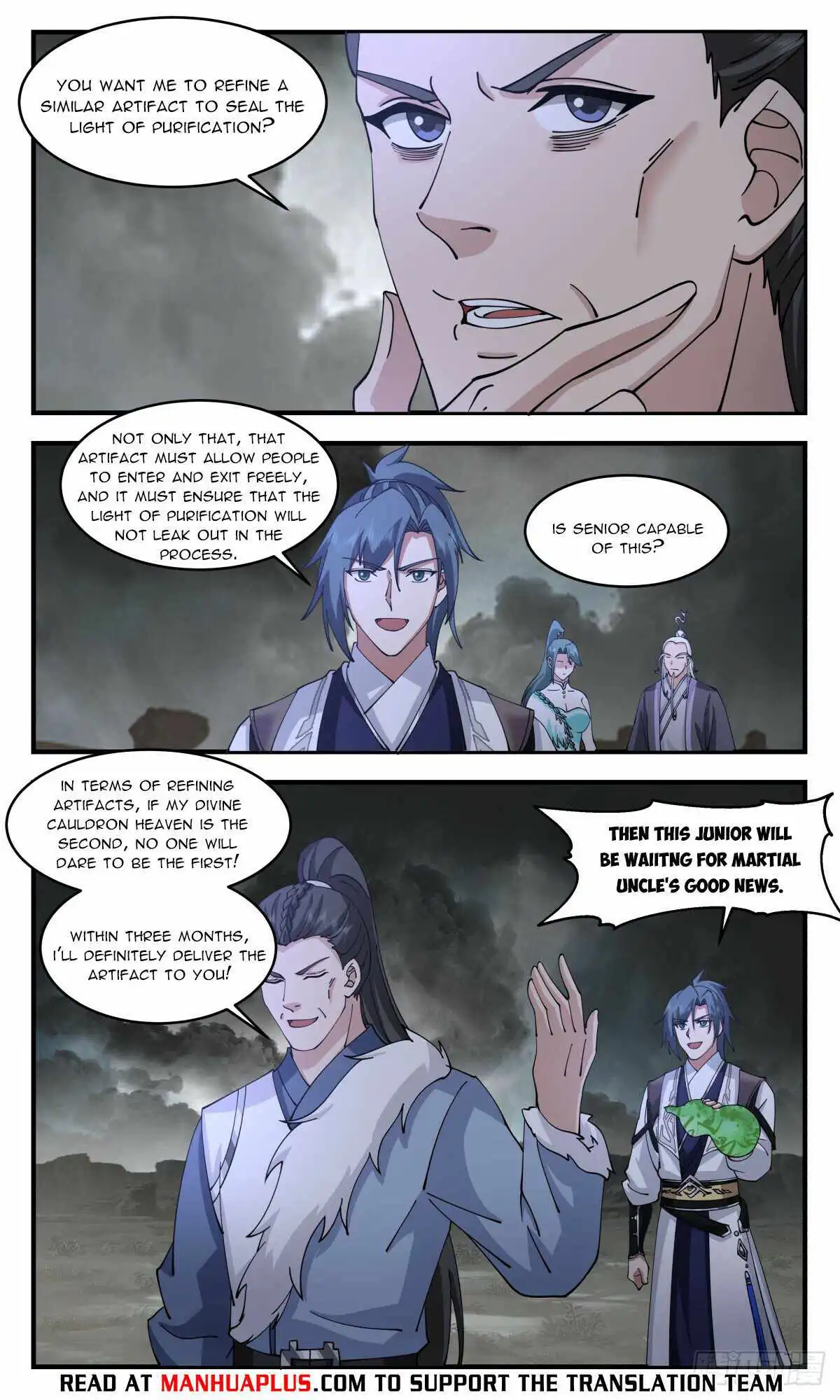 Read Martial Peak EN Manga Online