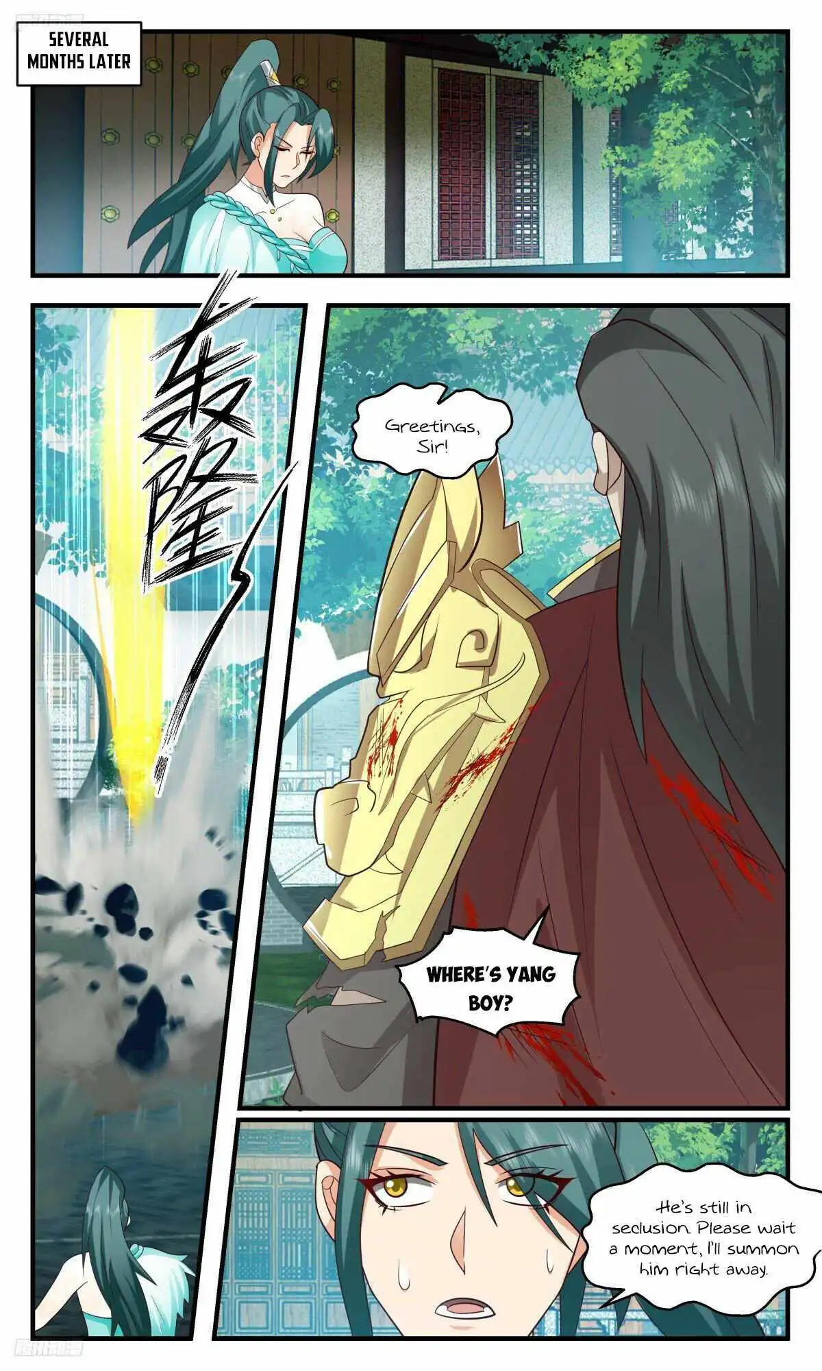 Read Martial Peak EN Manga Online