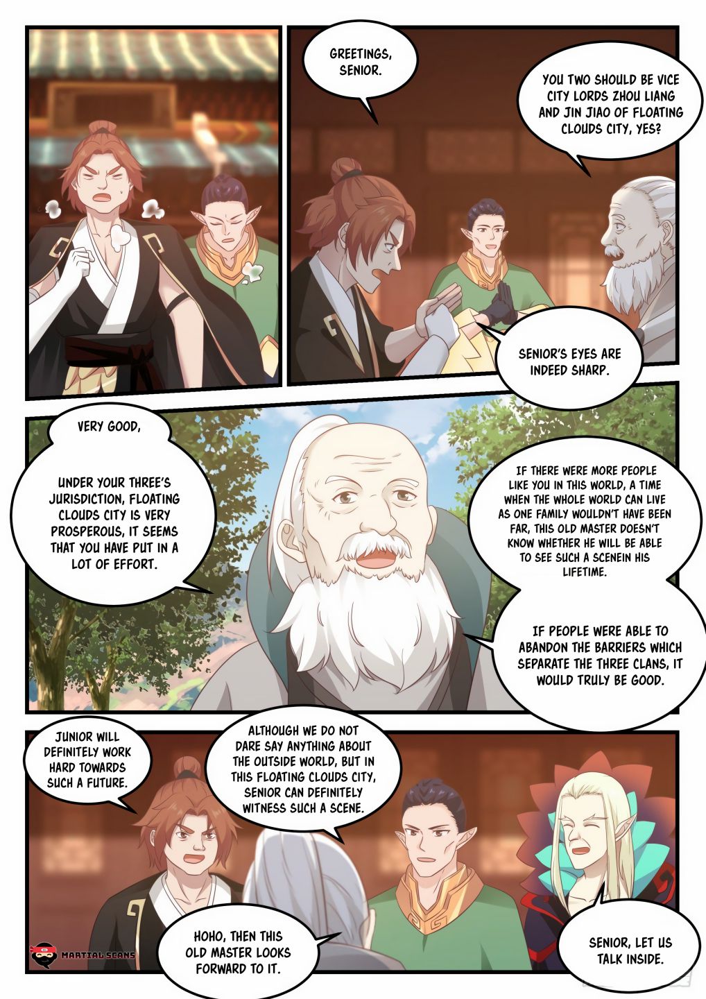 Read Martial Peak EN Manga Online