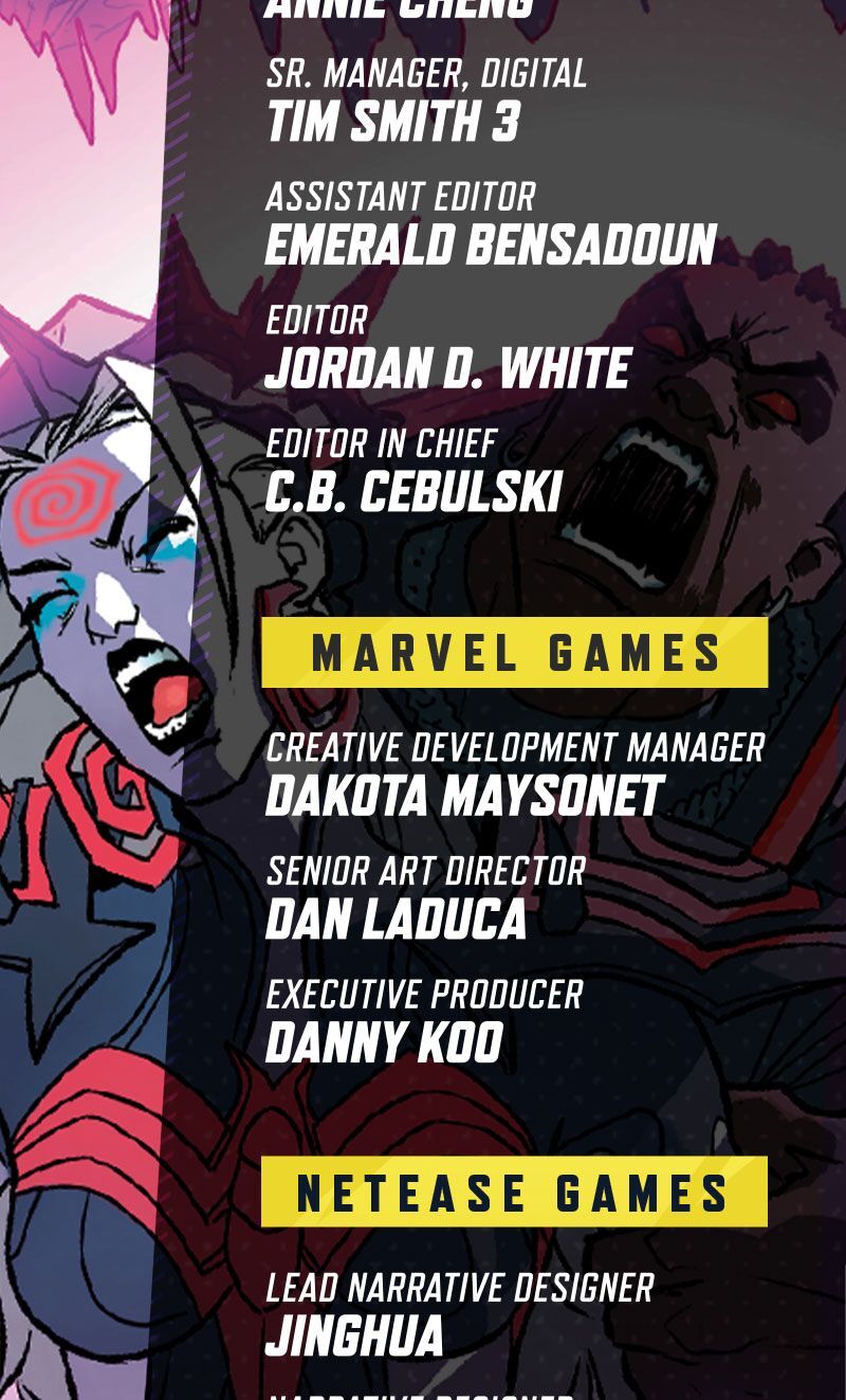 Read Marvel Rivals Infinity Comic 2024 EN Manga Online