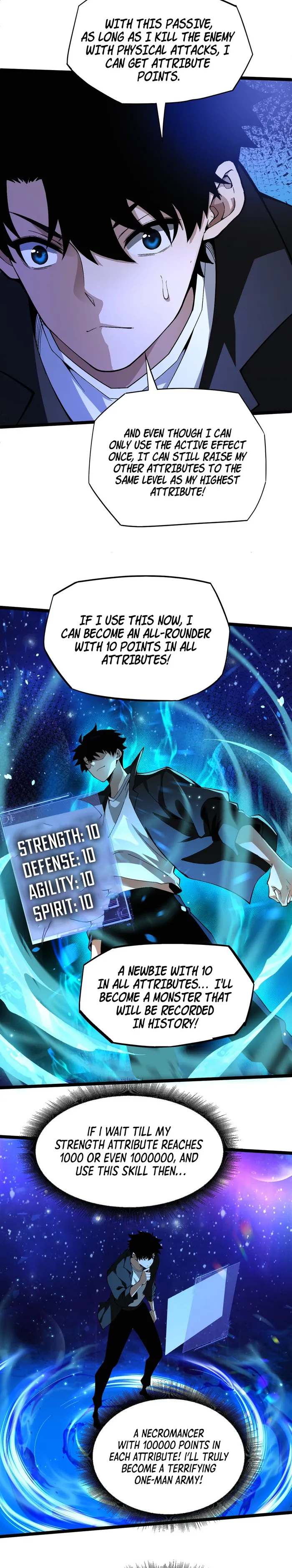 Read Maxed Strength Necromancer EN Manga Online