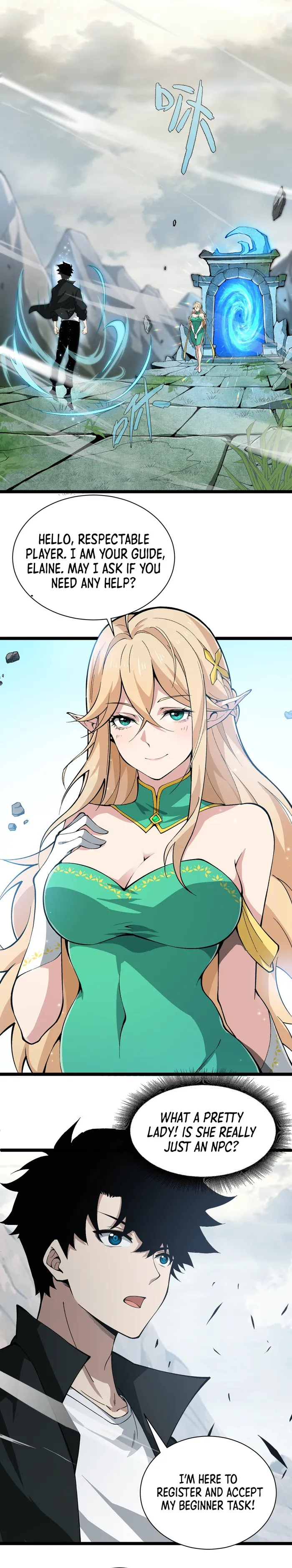 Read Maxed Strength Necromancer EN Manga Online