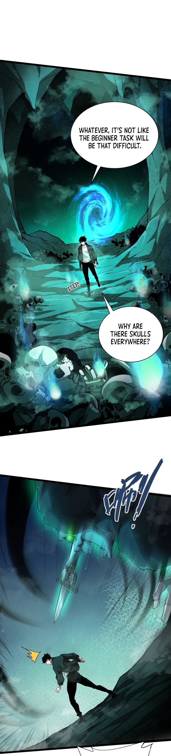 Read Maxed Strength Necromancer EN Manga Online