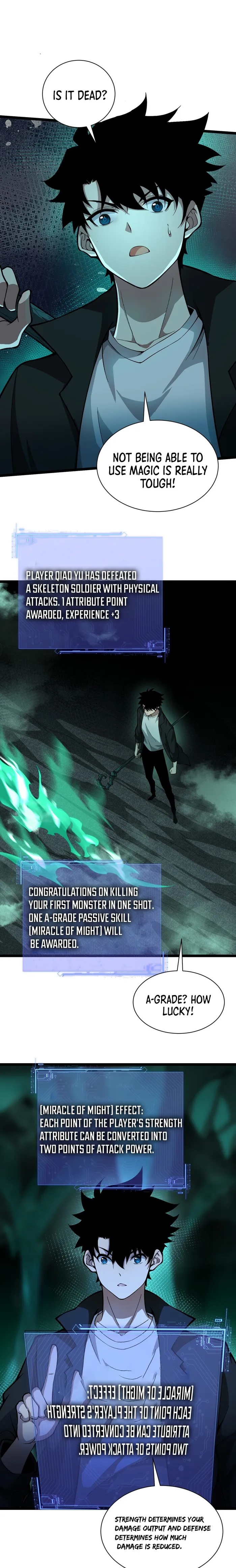 Read Maxed Strength Necromancer EN Manga Online