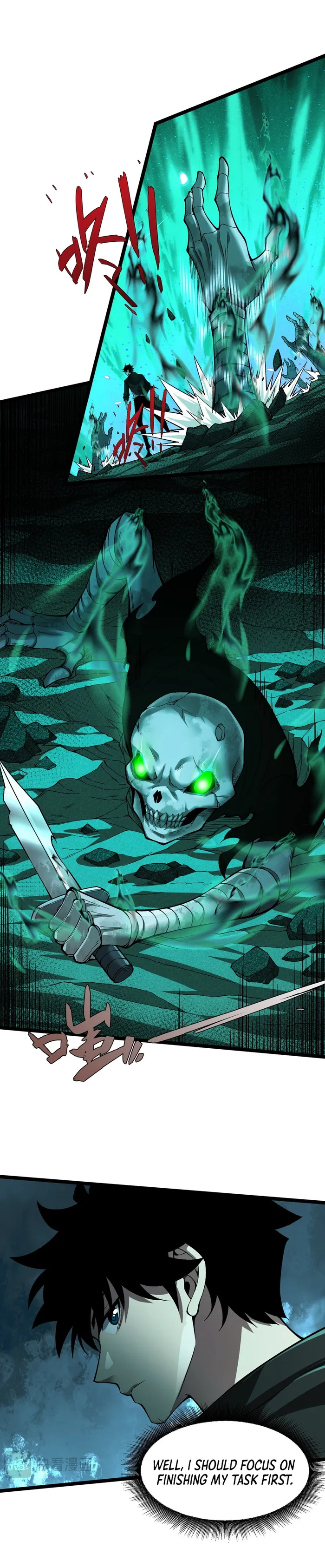 Read Maxed Strength Necromancer EN Manga Online