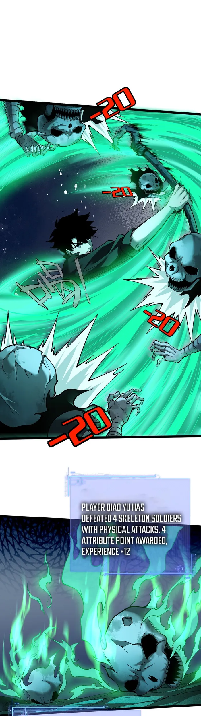 Read Maxed Strength Necromancer EN Manga Online