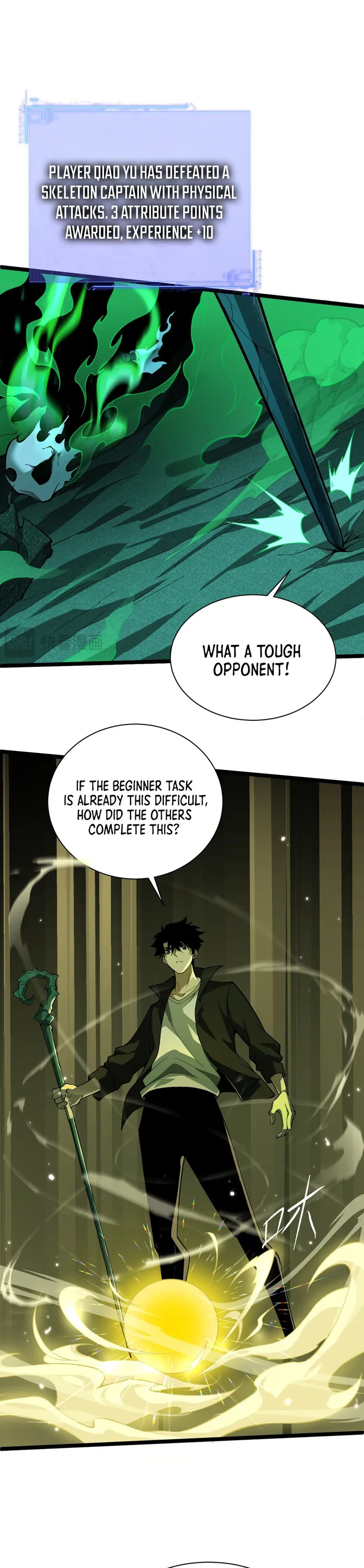 Read Maxed Strength Necromancer EN Manga Online