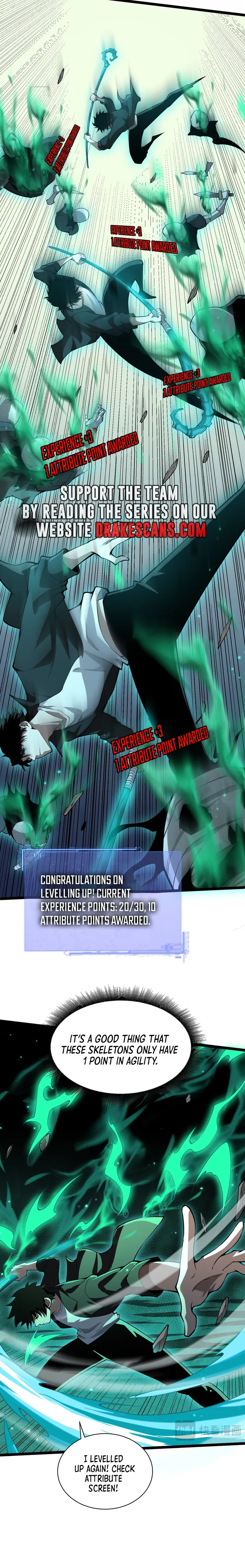 Read Maxed Strength Necromancer EN Manga Online