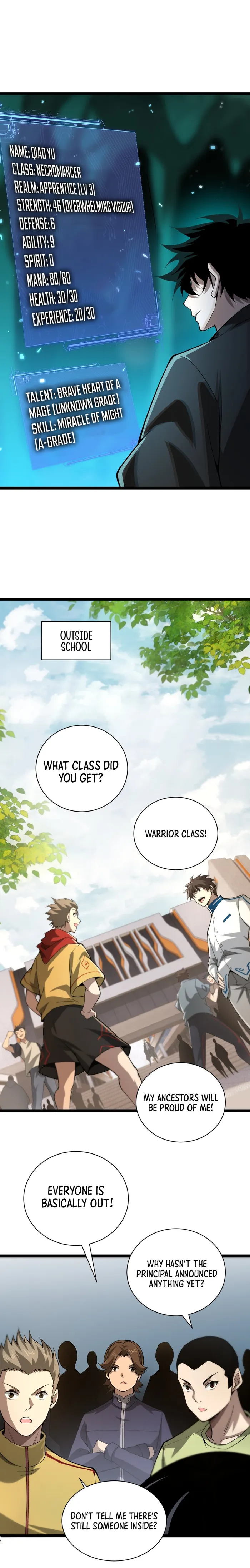 Read Maxed Strength Necromancer EN Manga Online