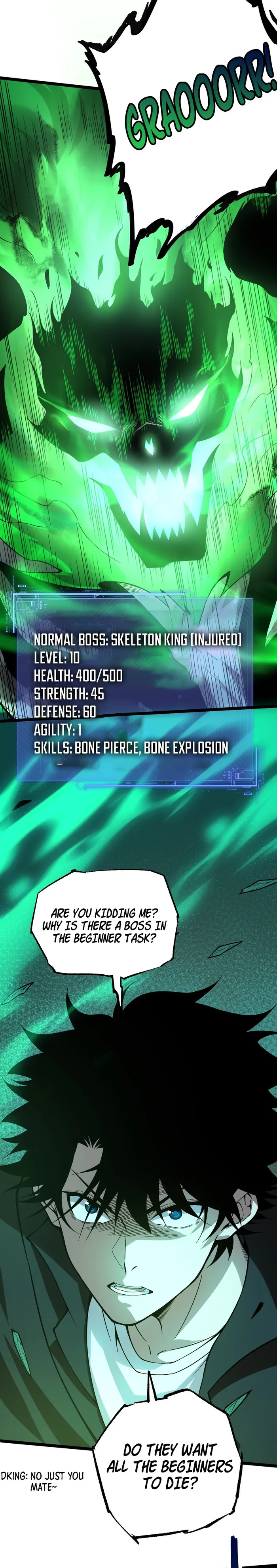 Read Maxed Strength Necromancer EN Manga Online