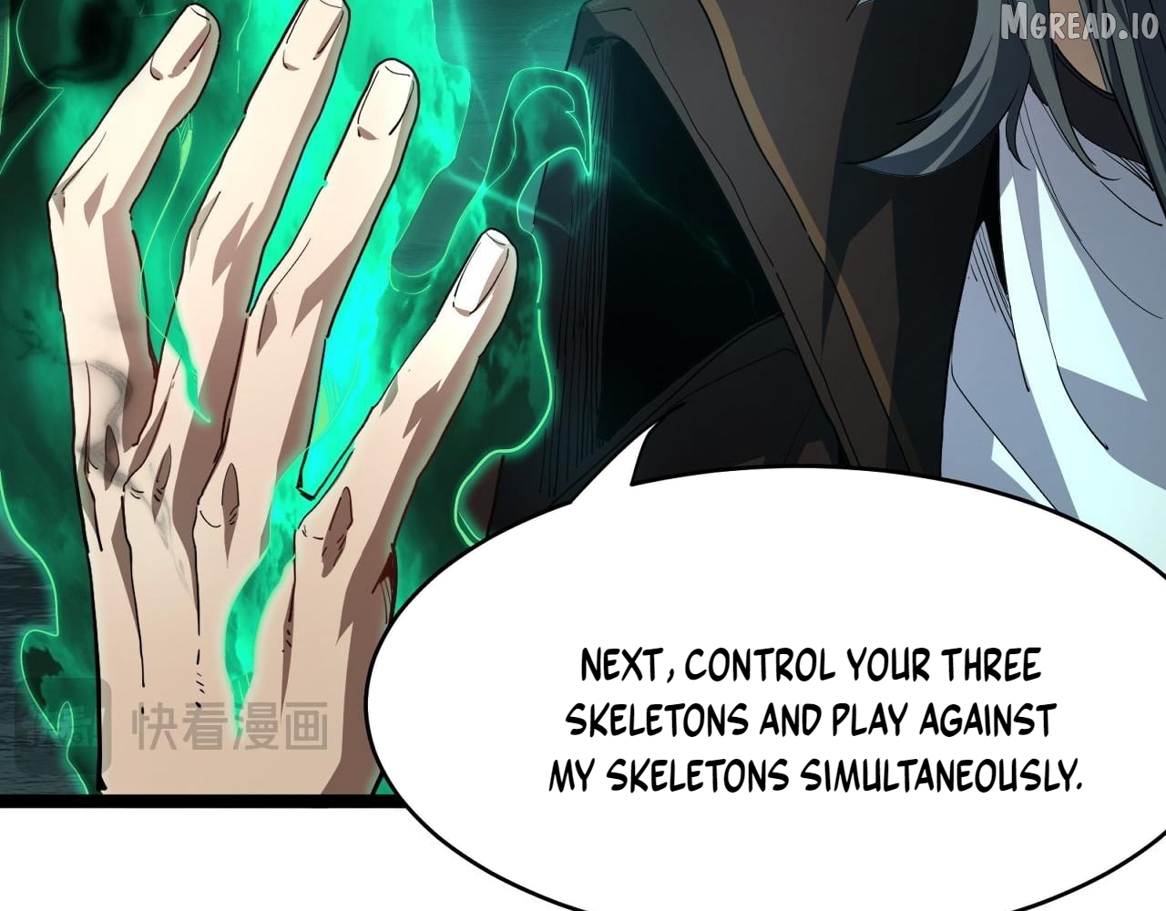 Read Maxed Strength Necromancer EN Manga Online