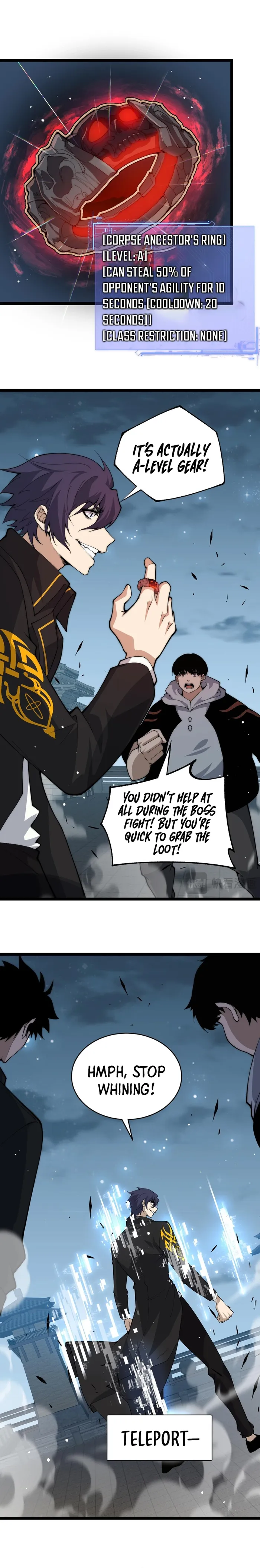 Read Maxed Strength Necromancer EN Manga Online