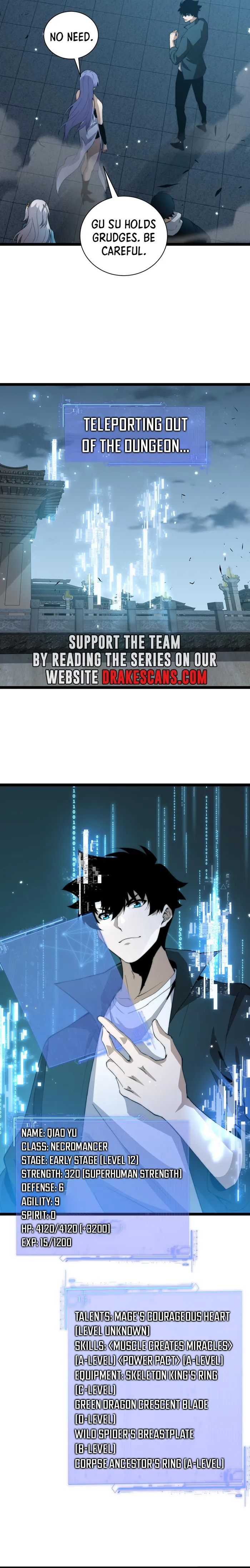 Read Maxed Strength Necromancer EN Manga Online