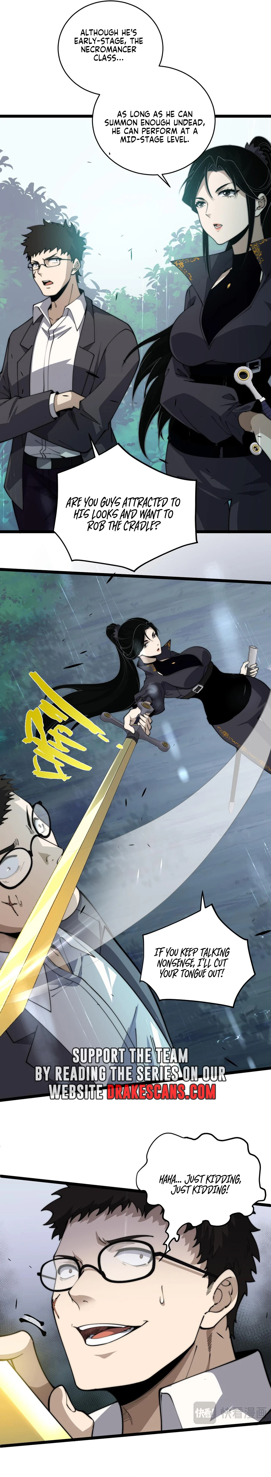 Read Maxed Strength Necromancer EN Manga Online
