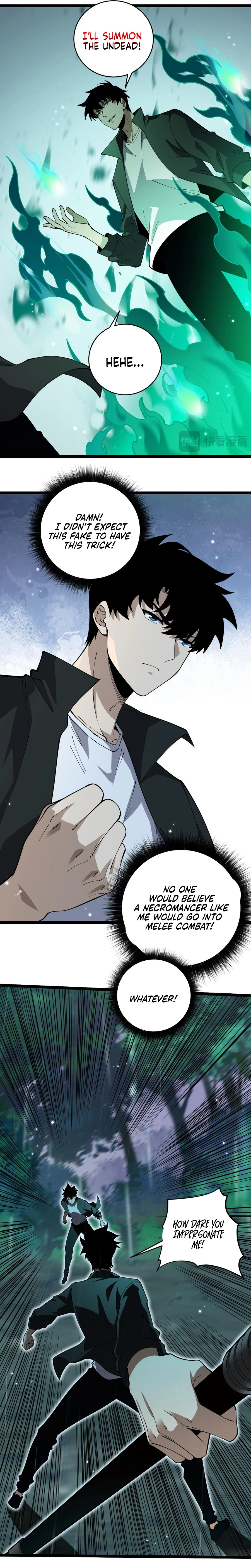 Read Maxed Strength Necromancer EN Manga Online