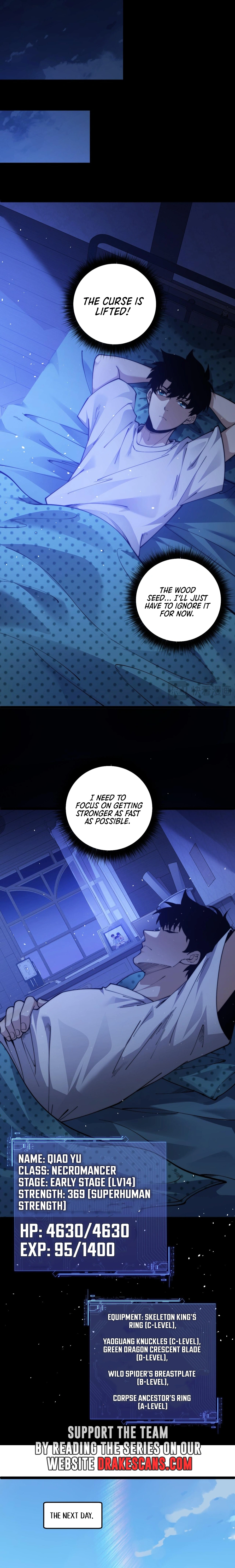 Read Maxed Strength Necromancer EN Manga Online