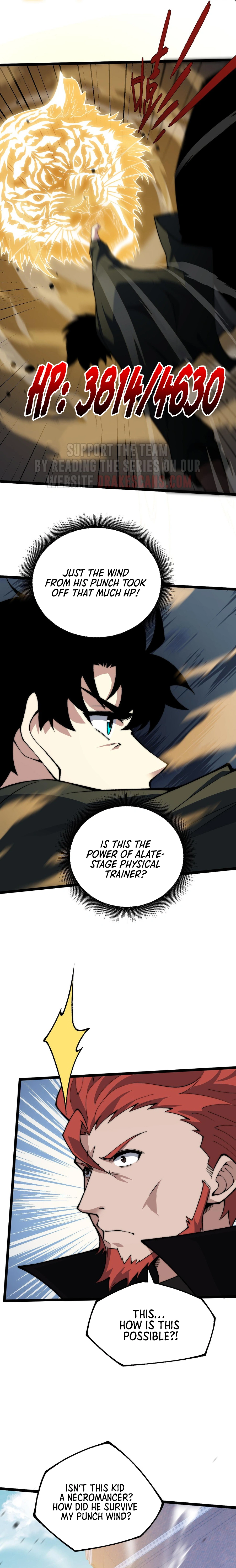 Read Maxed Strength Necromancer EN Manga Online